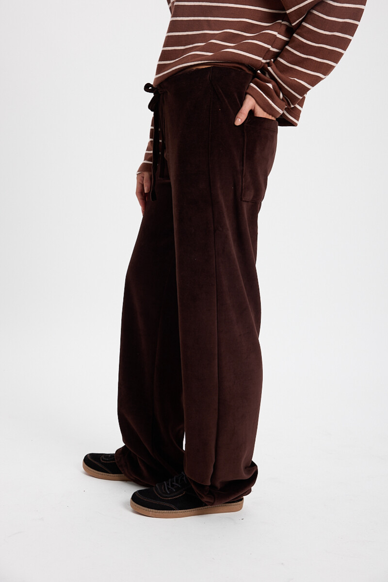 Pantalon Flex Marron