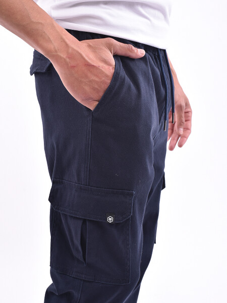 JOGGER CARGO ZOUK AZUL OSCURO