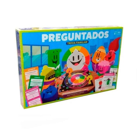 Juegos de mesa Preguntados Trivia Familiar 001