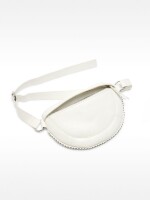 Riñonera De Textura blanco