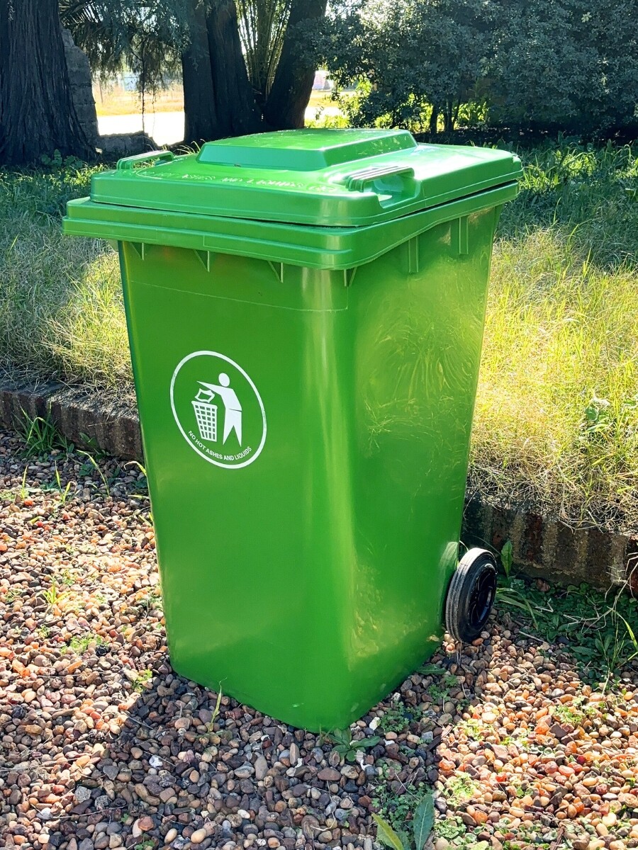 CONTENEDOR PARA RESIDUOS 240L - verde 