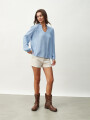 BLUSA LUZIA CELESTE