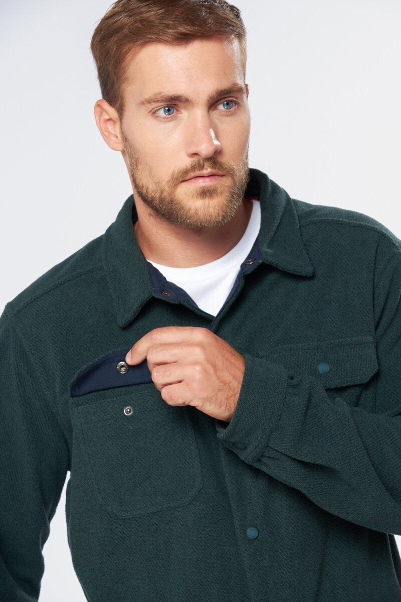 SOBRECAMISA POLAR - Verde 