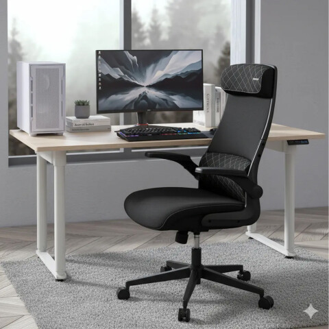 Silla Oficina Cougar Gamer Stryder Ergonómica 120kg NEGRO