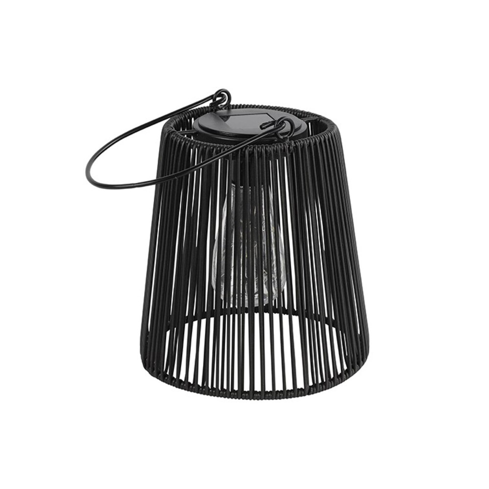 LÁMPARA DE MESA LED METAL NEGRO LUANA