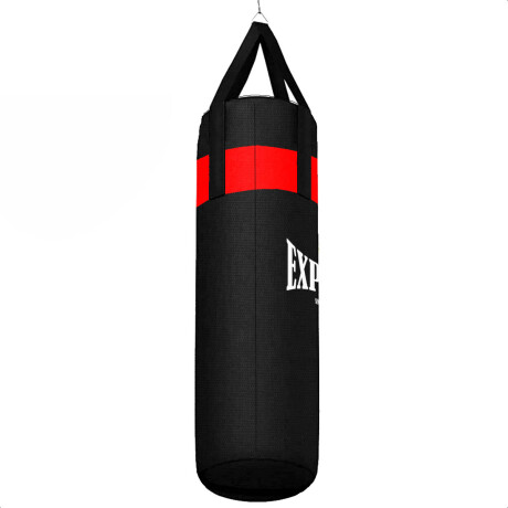 Bolsa de Boxeo Expert Completa C/ Relleno y Agarres Negro