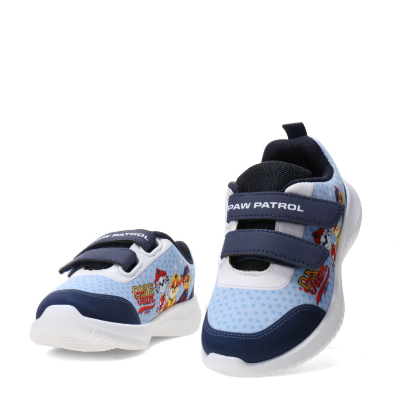 Championes de Niños Nickelodeon Paw Patrol One Team Celeste - Azul