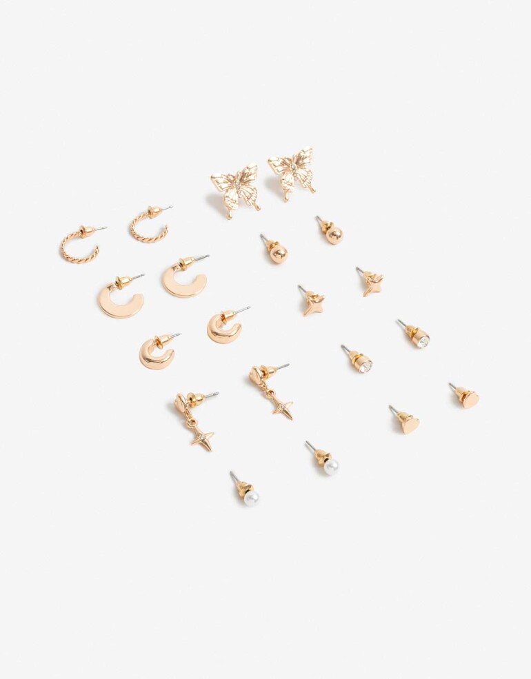 Aros Sets Aros Set Metal - Dorado