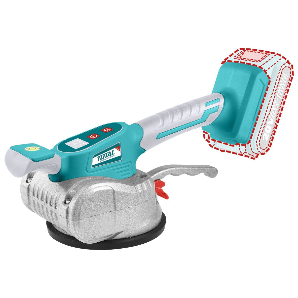 Ventosa Vibradora Inalámbrica Para Cerámicas A Batería 20v 