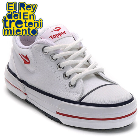 Topper Calzado Urbano Champion Unisex Infantil Lona Blanco