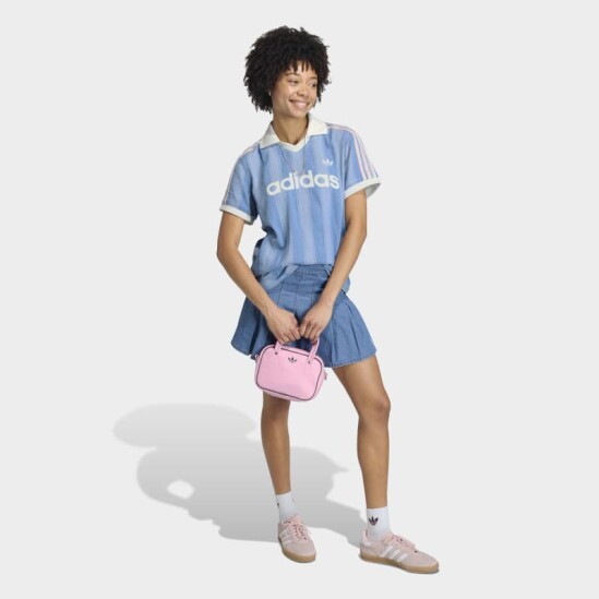 Remera Adidas Tejido Denim Azul