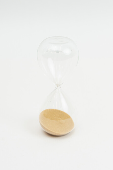 Reloj De Arena Dorado