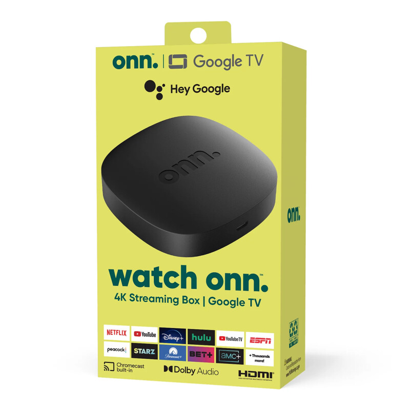 Onn Streaming Box 4k Wifi Control Remoto Con Voz Onn Streaming Box 4k Wifi Control Remoto Con Voz