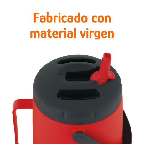 Jarra Térmica Mor Camp 2,5L Frío/Calor PicoVertedor Portatil Rojo