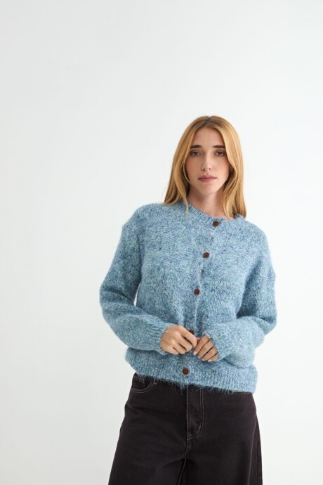 CARDIGAN YACA CELESTE