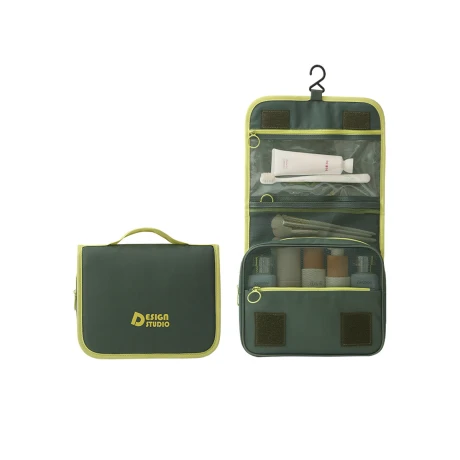 Neceser con percha combinado Verde