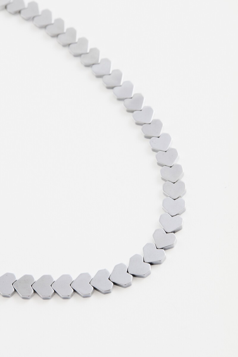 Collar Milu Heart Plata