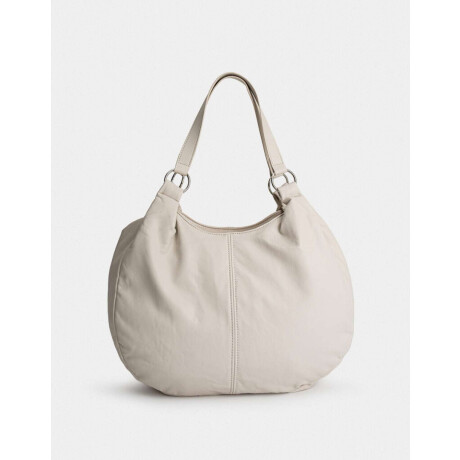 Cartera Saca Negro Blanco Crudo