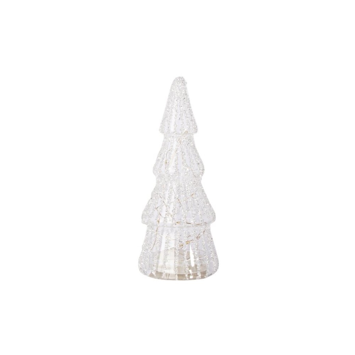 ARBOL DE NAVIDAD PLATA GALVANIZADA D8.5x21CM 