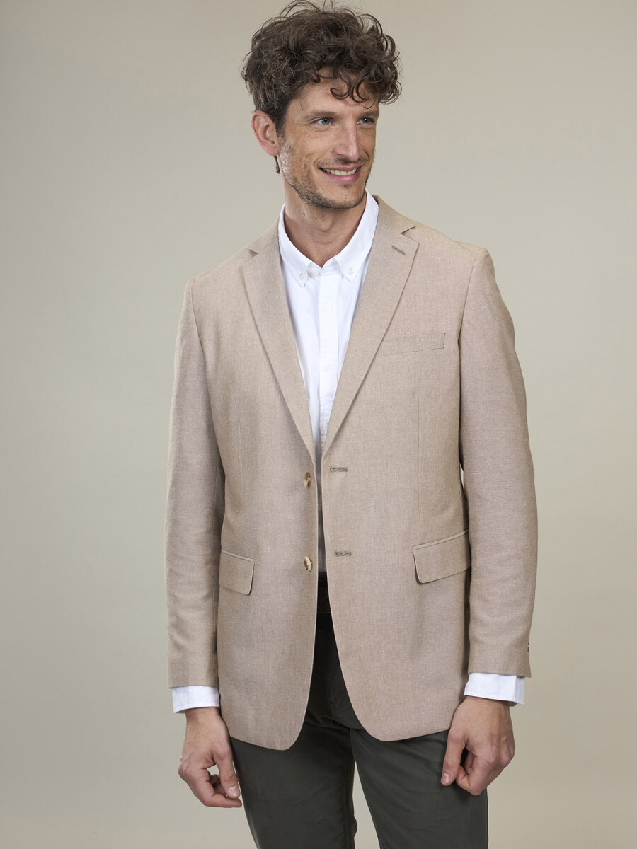BLAZER TEMPLE 3.0 BEIGE - BEIGE 