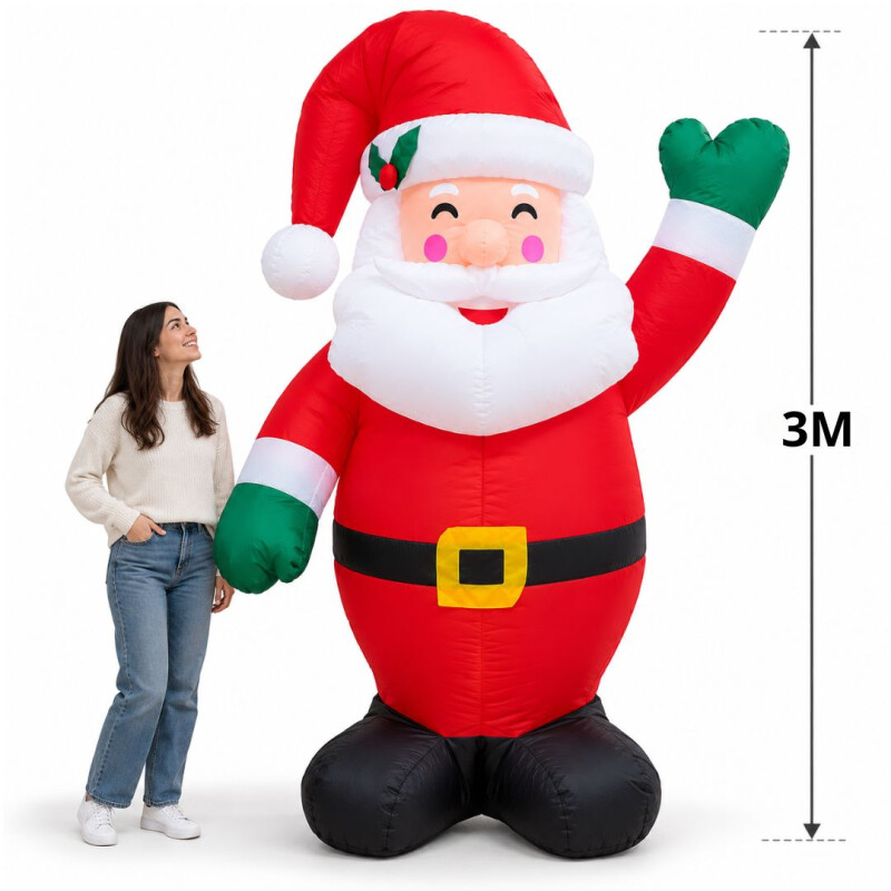 Papá Noel Inflable 3M