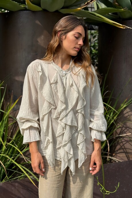 CAMISA PRAIANO Beige