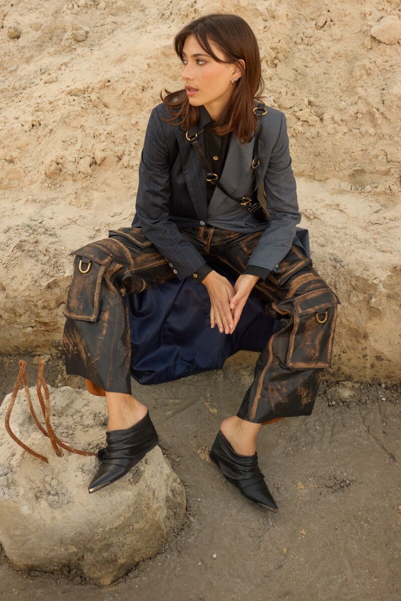 Cool Winter Shoes Negro