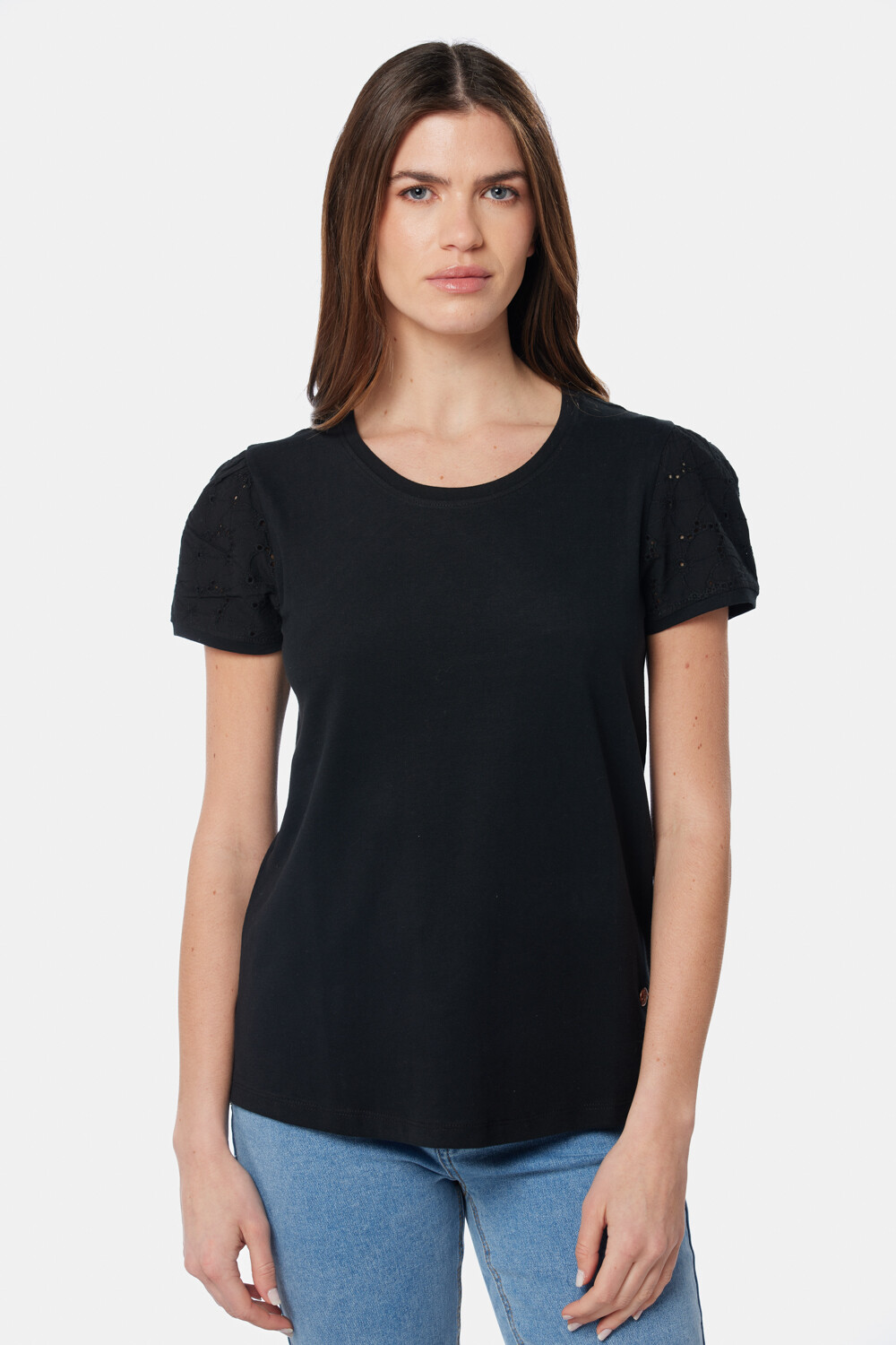 REMERA LISA Negro