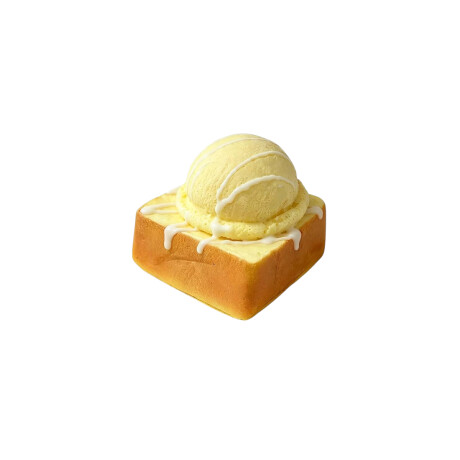 Squishy Postre con Helado Amarillo