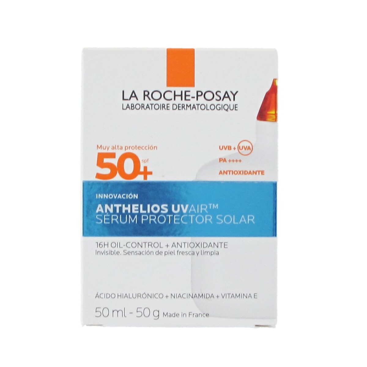 Protector Solar Facial Anthelios UVAir Sérum FPS 50+ 50 ml - La Roche-Posay 