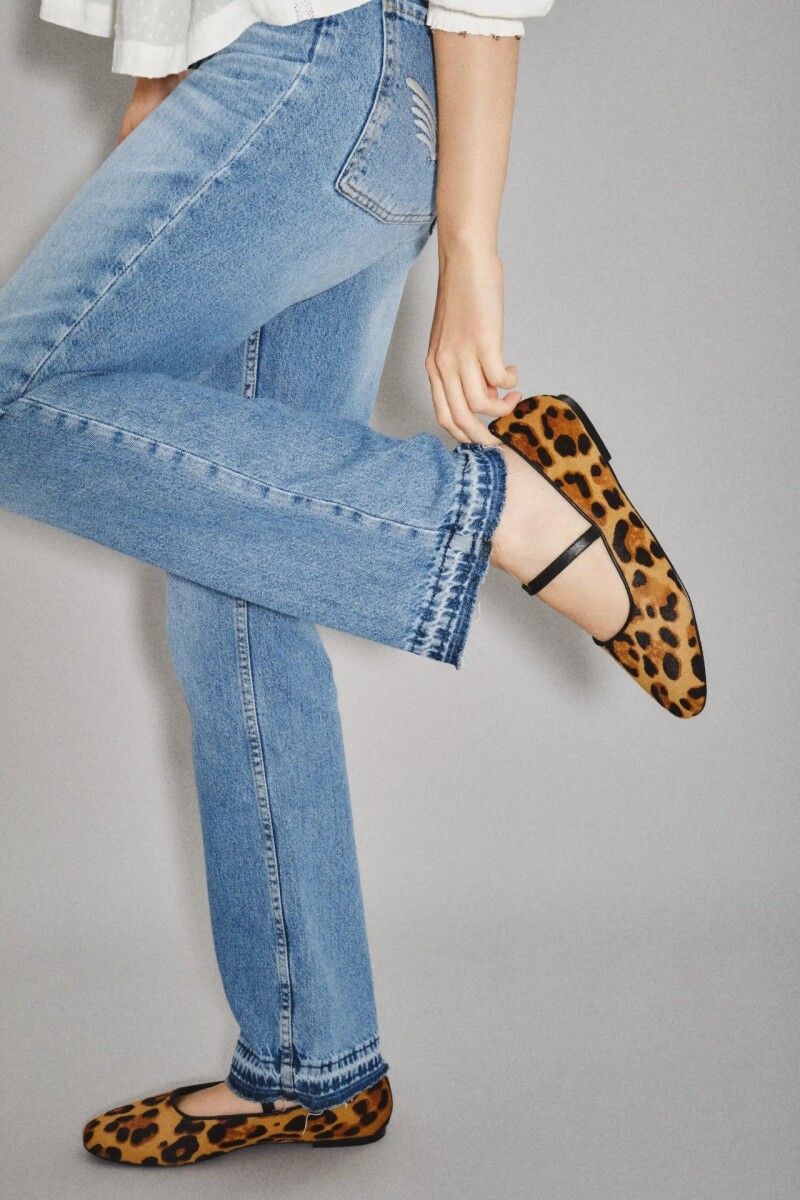 Jean Joe Vintage Blue Twirl Azul
