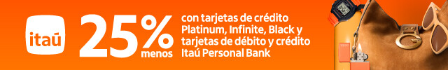 Menú Itaú