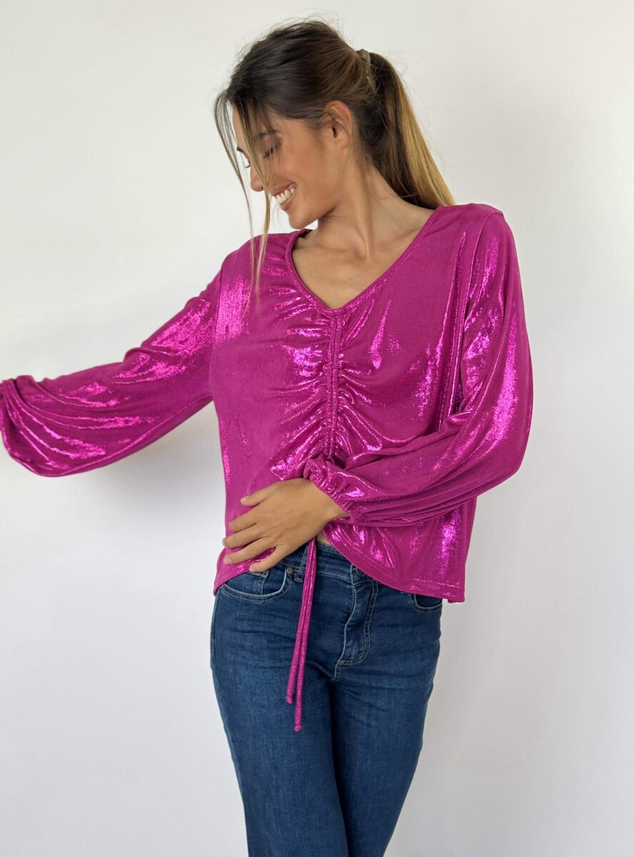 BLUSA ZORYA - FUCSIA 