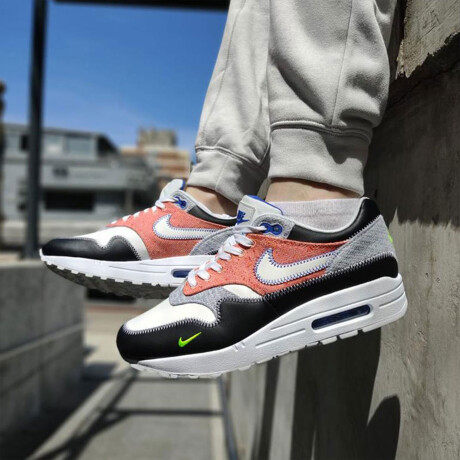 Nike Air Max 1 Recycled NRG - White/Black/Red — Zooko