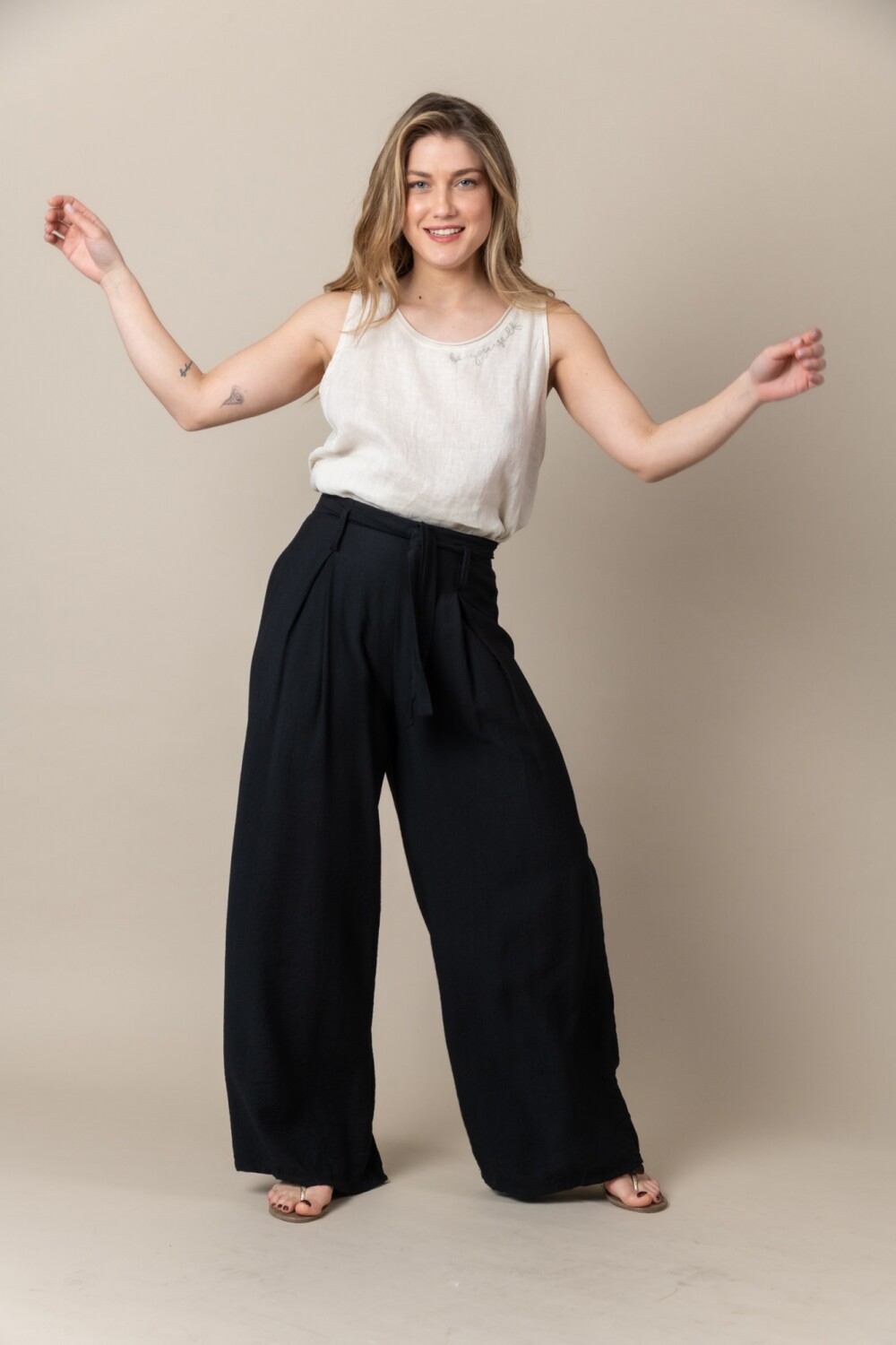 PANTALON EVELYN Negro