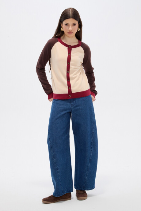Cardigan Blocka Estampado 2