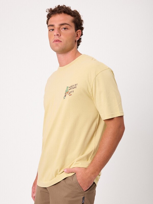 T-SHIRT CARLITOS RUSTY Amarillo