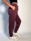 Jogger de algodon con puño Gaia Bordo