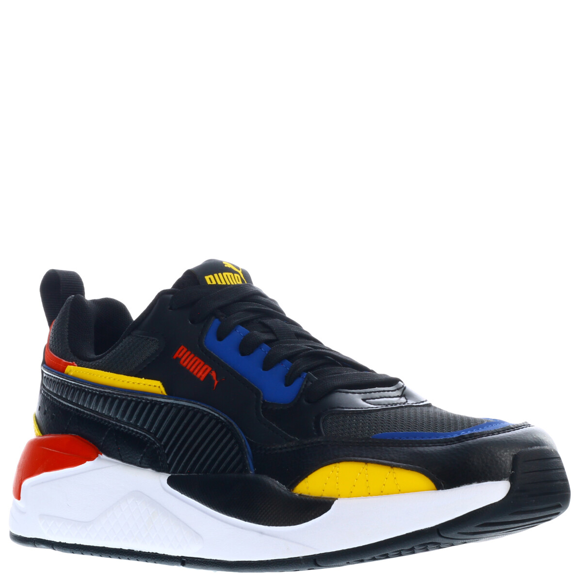 Championes de Hombre Puma X-Ray 2 Square - Negro - Azul - Amarillo 