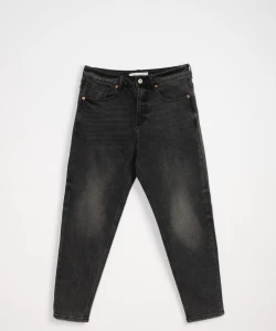 Pantalón jean slim taper Gris Oscuro