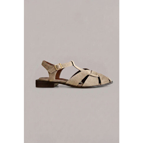 Sandalia Siri Beige