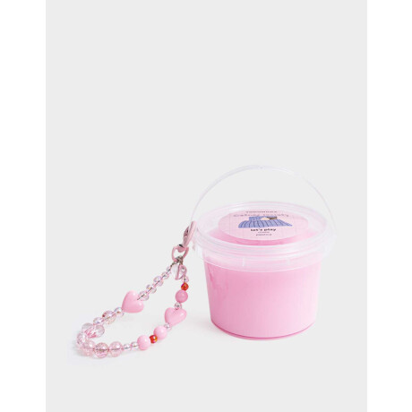 Balde De Slime Con Strap Rosa Claro