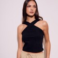 Imagen de Top Cruzado - Negro