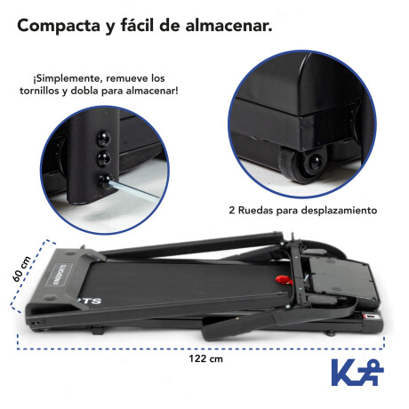 Caminadora Eléctrica 2 HP Banda Correr 1-10 KM/H Caminadora Eléctrica 2 HP Banda Correr 1-10 KM/H