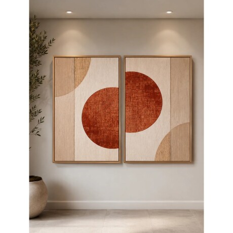 Cuadro Decorativo Desierto H161001 60X80CM Mdp 001