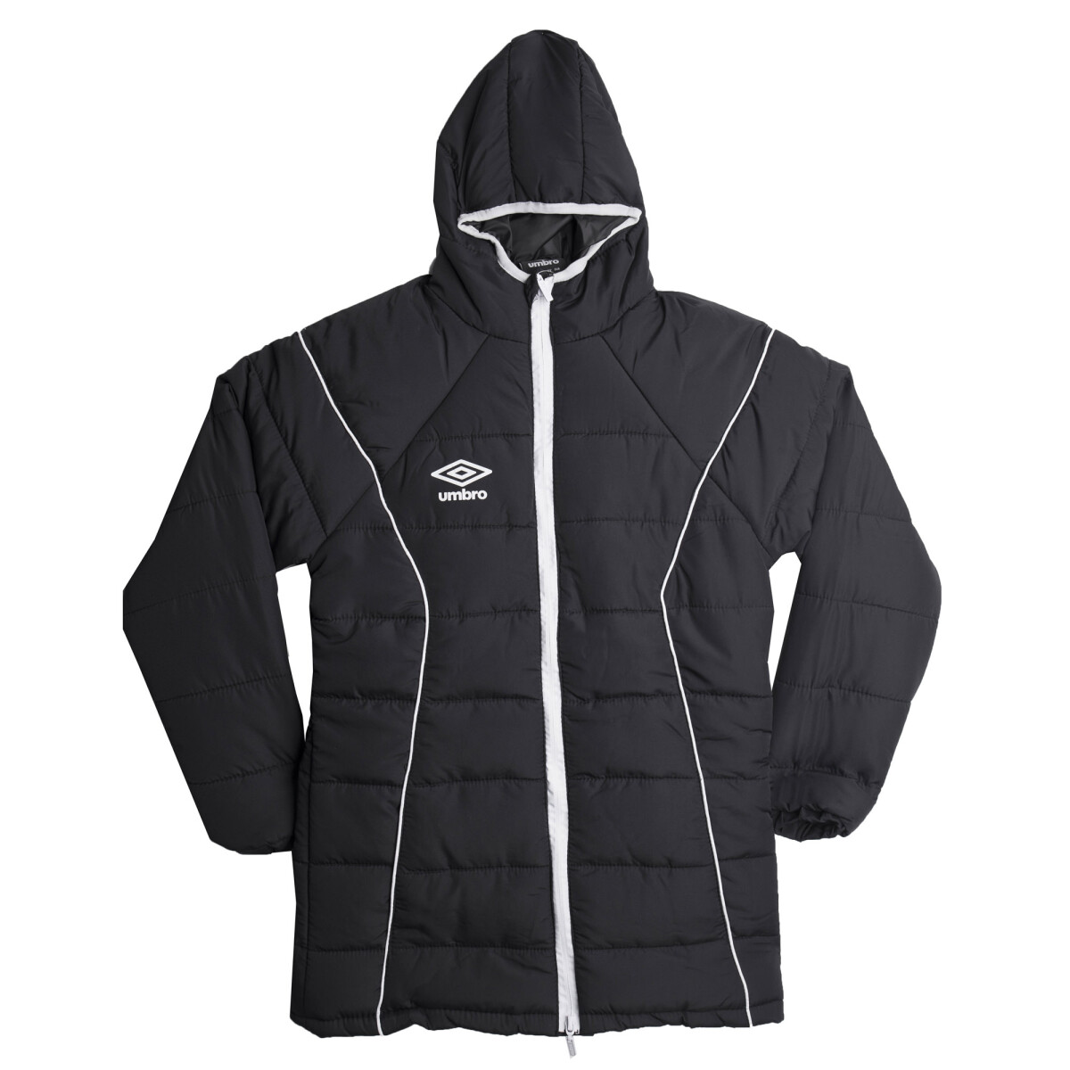 Parka de Niños Umbro Pro Jrs - Negro - Blanco 