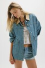 LEMON DENIM JACKET Azul