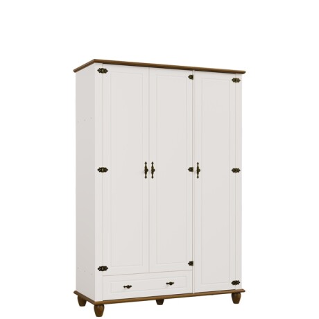 Ropero Joy 3 Puertas 1 Cajón Blanco SM-GB 46170 Ropero Joy 3 Puertas 1 Cajón Blanco SM-GB 46170
