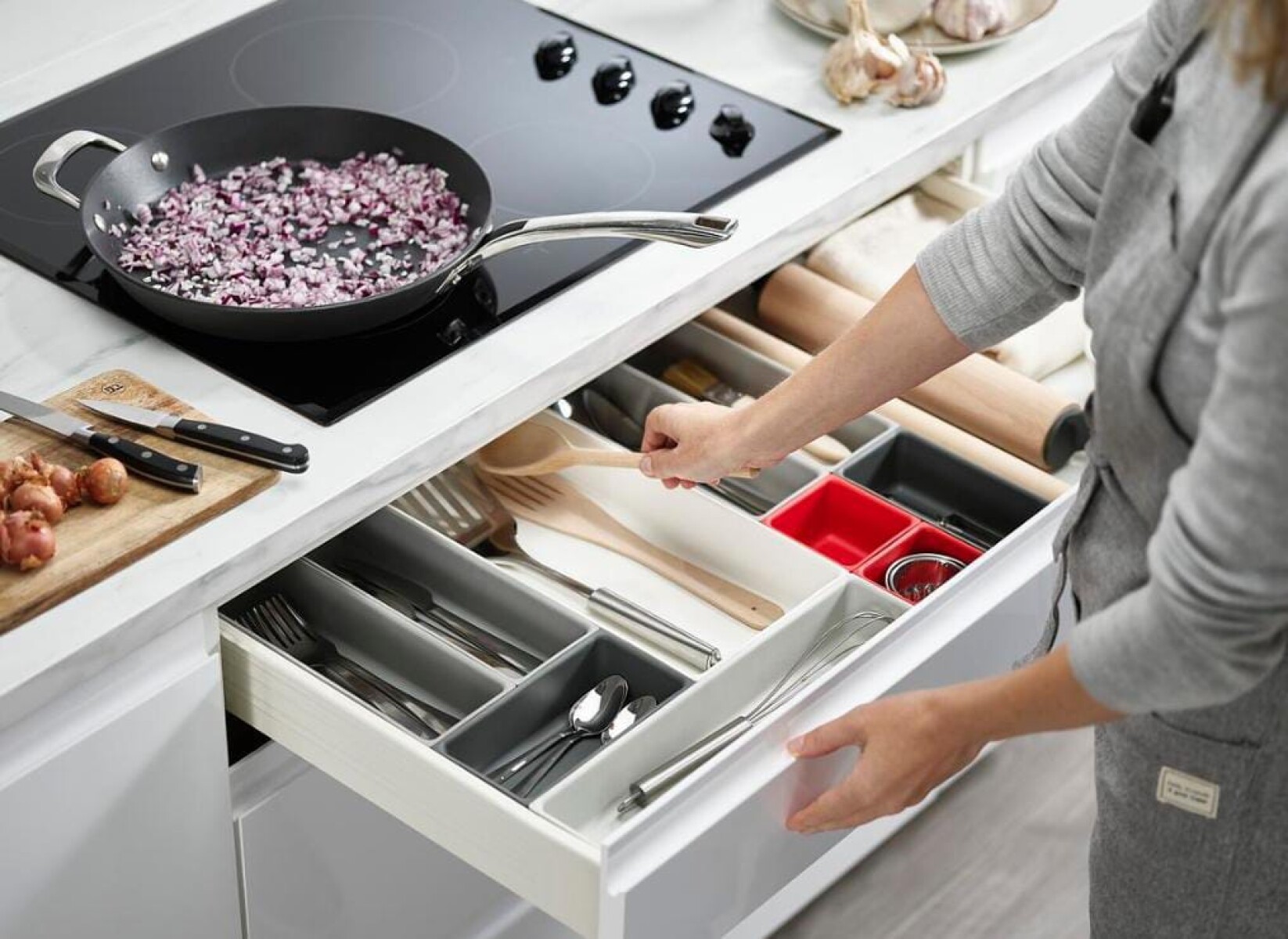 Set Organizador Modular para Cajones Joseph Joseph Duo – 10 Piezas 