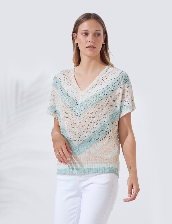 Buzo Calado MULTI/VERDE